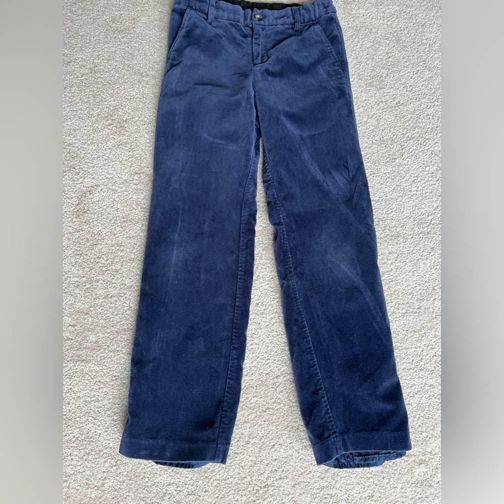 Janie and Jack boys velvet pants size 10
